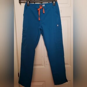 Figs. Scrub pants  (XSP) Caribbean Yola style